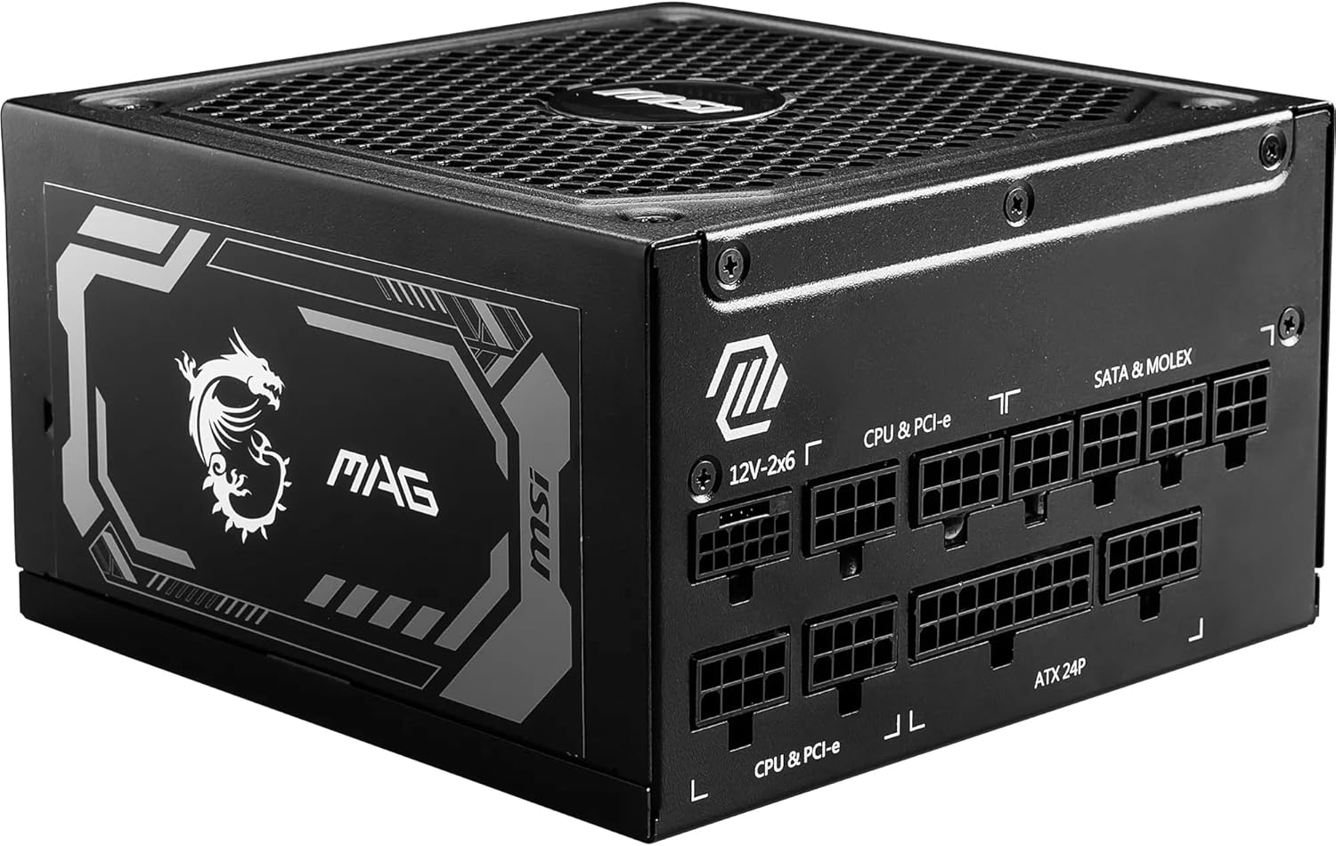 MSI MAG A1250GL PCIE5 Alimentatore, 1250W, 80 Plus Gold, ATX 3.110
